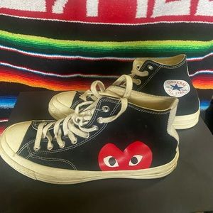 CDG Chuck Taylors